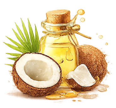 Huile de coco