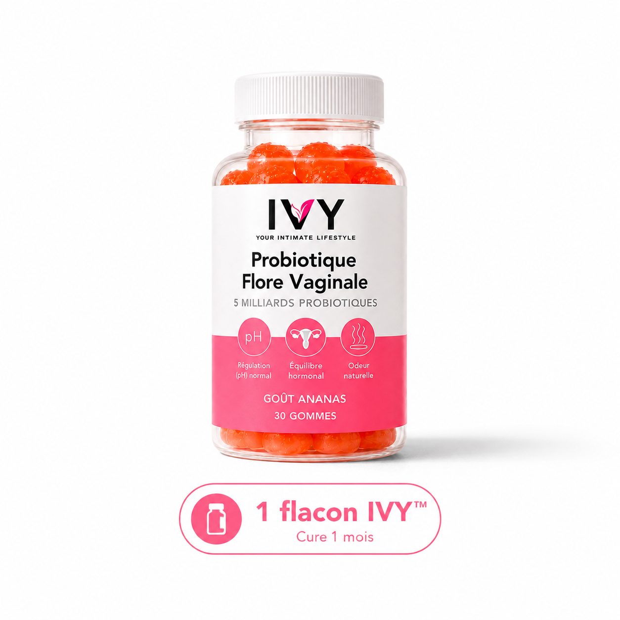 Complément alimentaire pour la sechresse vaginale - GUMMIES IVY™