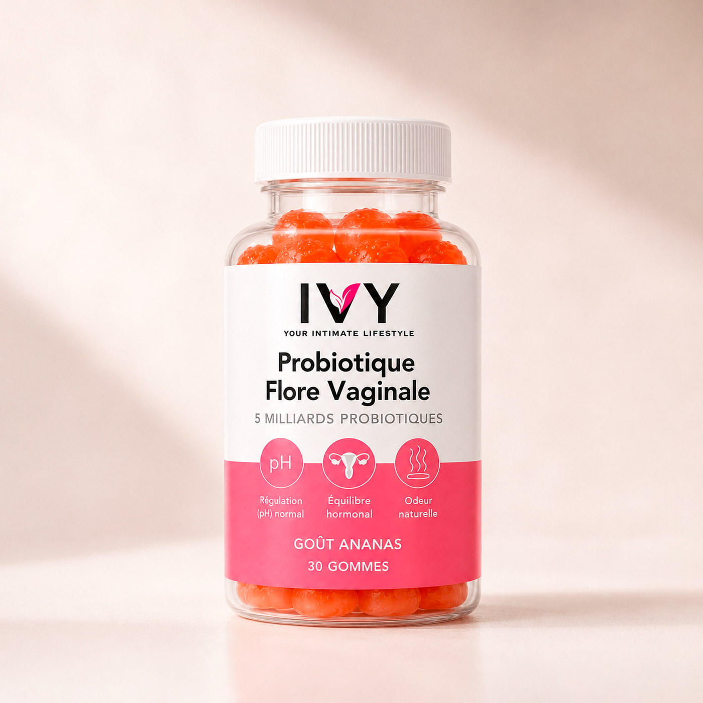 Complément alimentaire pour la sechresse vaginale - GUMMIES IVY™