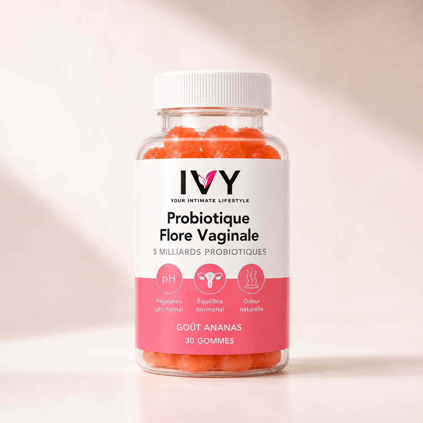 Complément alimentaire pour la sechresse vaginale - GUMMIES IVY™